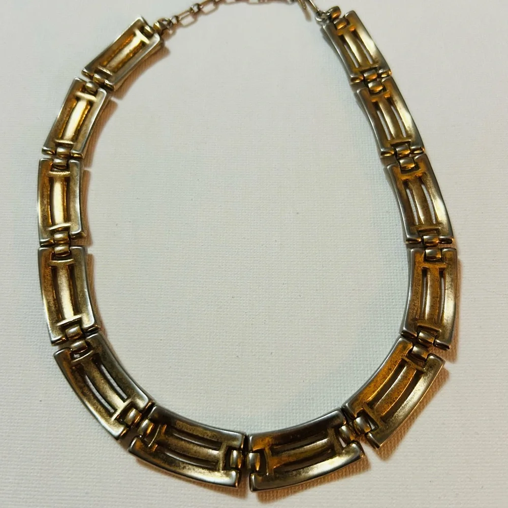 Trifari Gold-Tone Statement Necklace